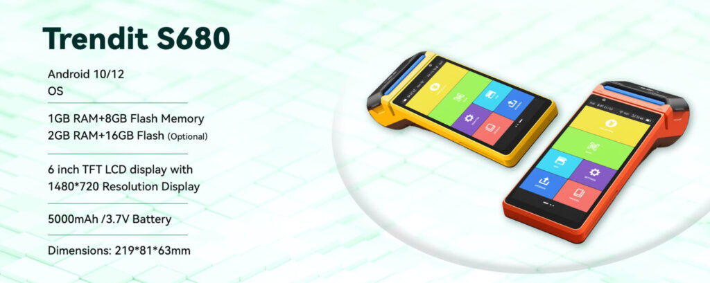 ترندیت s680 پرفروش ترین دستگاه کارتخوان